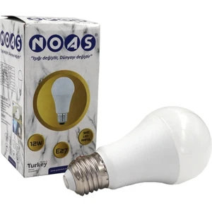 12W LED Ampul Günışığı 3200K E27 Duy