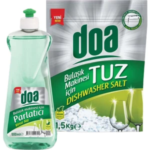 Doa Bulaşık Makinesi Parlatıcı 500 ml & Tuz 1,5 kg