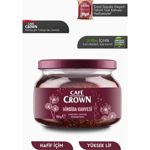 Cafe Crown Hindiba Kahvesi 150GRAM (1 Ay Kullanım 60 Porsiyon)