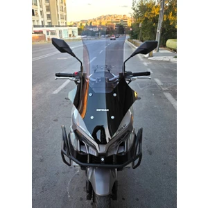 Mondial Ressivo 250 Siperlik Ön Cam 2023-2025 Model 78CM Füme Renkli 4mm