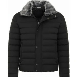 Erkek Siyah Erkek Kışlık Şişme Kaban – Sıcak Tutan, Hafif ve Şık Tasarım