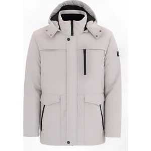 Erkek Beyaz Erkek Kışlık Şişme Kaban – Sıcak Tutan, Hafif ve Şık Tasarım Mont&kaban