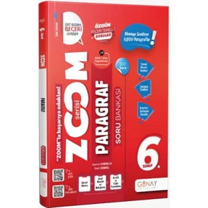 6. Sınıf Paragraf Zoom Serisi Soru Bankası Günay Yayınları