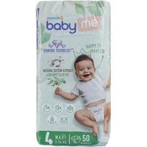 Baby Me Maxi 4 Numara Bebek Bezi 7-14 kg 50 Adet