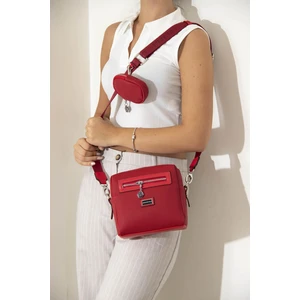 Silver Polo Kadın Çapraz Çanta Kırmızı - Kırmızı SP1038