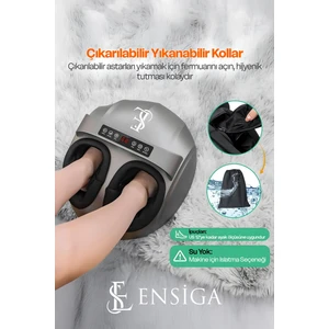 Ensga Uzaktan Kumandalı - Elektrikli Isı ile Derin Yoğurmalı - Ayak Masaj Aleti ve Yuvarlama Makinası