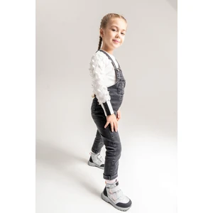 Kız Çocuk Gri-Pembe Su Geçirmez Anatomik Günlük Bot