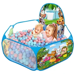 Katlanabilir Top Havuzu 100 Adet Havuz Top Potalı Oyun Parkı (Kolay Kurulum ,taşınabilir Tasarım )