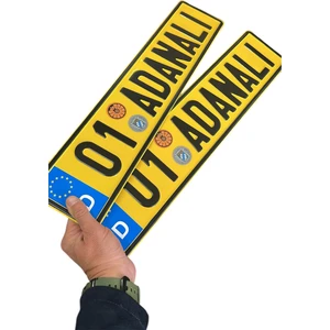 Alman Plaka, Yabancı Plaka, Dekor Plaka