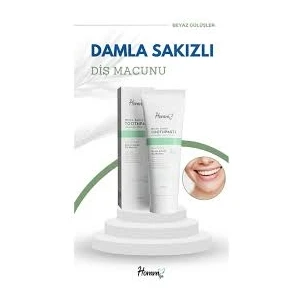 Homm  Bitkisel Damla Sakızlı Diş Macunu 75 ml