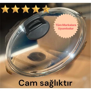 Karaca Kulp + 20 cm Tencere Sahan Tava Cam Kapağı