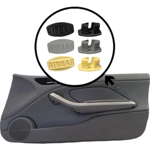 Bmw E46 Uyumlu Kapı Airbag Kapağı (Siyah)