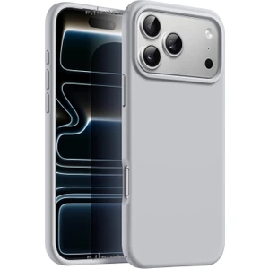 iPhone 17 Pro Max Kılıf Lansman Kamera Korumalı Içi Kadife Yumuşak Renkli Silikon Mat Hisli Süet Kapak