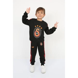 Bisiklet Yaka Unisex Baskılı Taraftar Takım Çocuk