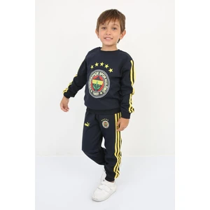 Bisiklet Yaka Unisex Baskılı Taraftar Takım Çocuk