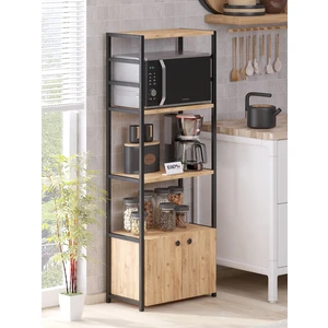 Egem Ev Mutfak Standı 2 Kapaklı 4 Raflı Kahve Köşesi Mutfak Rafı Mutfak Bangosu Cok