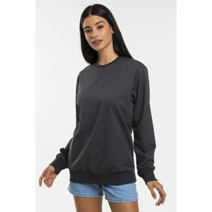 Süperlife Kadın Bisiklet Yaka Regular Kalıp Ince Pamuklu Sweatshirt SPR21K30