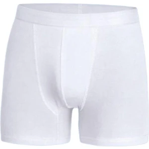 Erkek Likralı Beyaz Boxer MY-00507