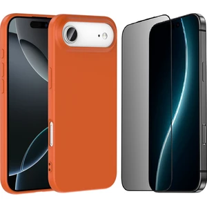iPhone 17 Air Kılıf Zore Mara Lansman Kapak + Hayalet Ekran Koruyucu