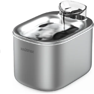 WF007L Metal Otomatik Kedi Su Sebili, Su Pınarı, 3.5lt Geniş Hazne, SUS304 Çelik, Ultra Sessiz