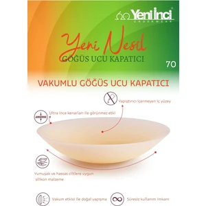 Vakumlu Göğüs Ucu Kapatıcı Yapışkansız