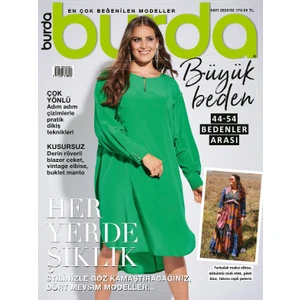Burda Dergi Büyük Beden 2025/02