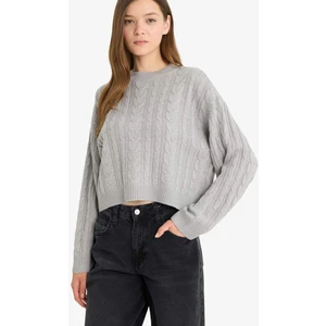 Regular Fit Bisiklet Yaka Triko Kazak T4518AZ25WN