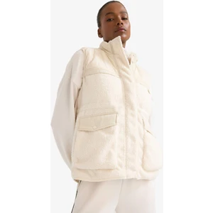 Warmtech Fermuarlı Pelüş Yelek E9208AX25AU