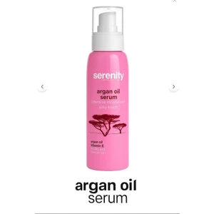 Serenity Argan Yağı 100 ml – Kırık Uç Önleyici & Isı Koruyucu Saç Bakım Yağı