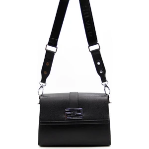 Silver Polo Kadın Çapraz Çanta Siyah - Mat Siyah NV1009