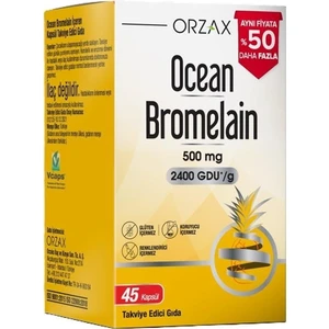 Ocean Bromelain 500 Mg 45 Kapsül