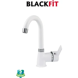 Beyaz Delta Lavabo Bataryası Banyo Bataryası Çift Su Girişli Lavabo Musluğu Çeşme 5 Yıl Garantili