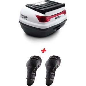 WG41 Basic Arka Çanta 41 Litre (Beyaz) + Karbon Dizlik Hedi