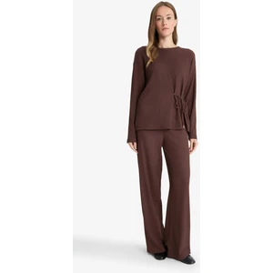 Straight Fit Düz Paça Bürümcük Pantolon C0200AX25AU