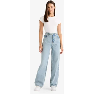 90's Wide Leg Yüksek Bel Uzun Jean Pantolon F3709AX25WN
