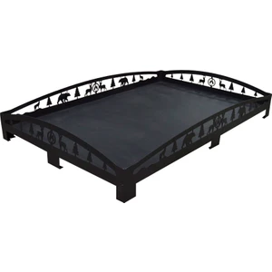 FS-105-D Doğa Desenli Lazer Kesim Soba Altlığı (60*90)