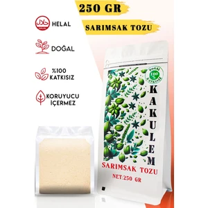Sertifikalı 250 gr Yerli Taş Köprü Sarımsak Tozu