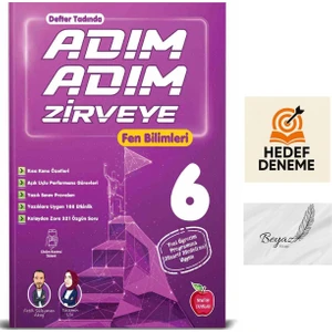 Newton 6.sınıf Adım Adım Zirveye Fen Bilimleri Soru Bankası Hedef Deneme