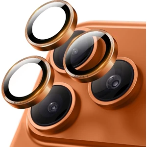 Apple iPhone 17 Pro & iPhone 17 Pro Max Kamera Koruma Lens Koruyucu Temperli Cam Uygulama Aparatlı