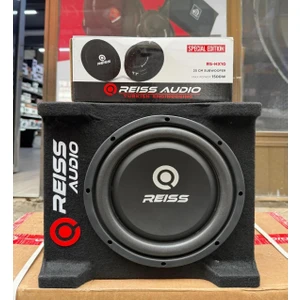 Audio RS-HX10 Yer Kaplamaz Mini Özel Kabinli 1500WAT 350W Rms 25 cm Subwoofer Minik Dev Bas