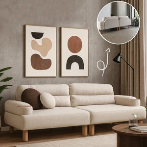 Legna Bohem Kanepe, Açık Krem