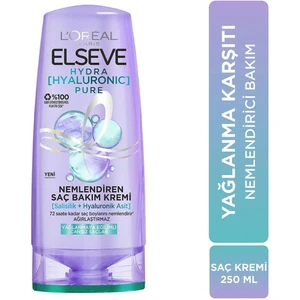Hydra [Hyaluronic] Pure Salisilik Asit içeren Yağlanma Karşıtı Nemlendirici Saç Kremi 250ml