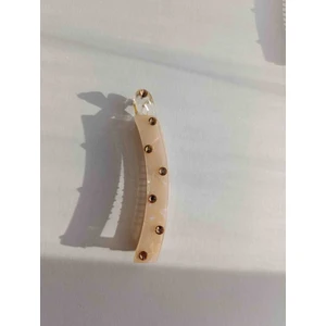 Desenli Taşlı Muz Toka