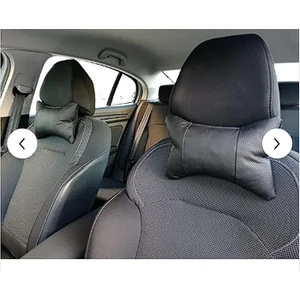 Oto Araç Boyun Yastığı Araba Ortopedik Yastık Seyahat 2 Adet +Hediyeli