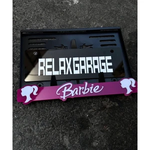 Barbie Motor Pleksi Plakalık