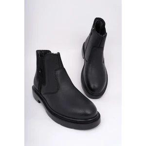 Geralt Fermuarlı Içi Kürklü Erkek Kışlık Bot