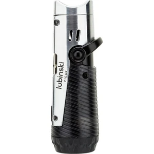 Lion Iğneli + Delicili Tek Torch Puro Çakmağı Silver