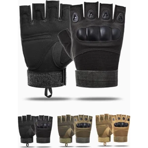 Single Sword Yarım Parmak Taktik Eldiven Bisiklet Motosiklet Outdoor Eldiven
