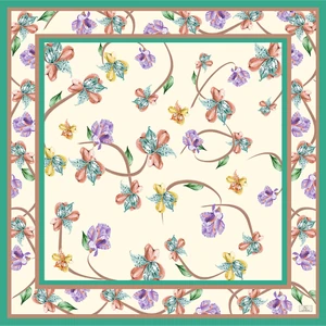 Twill Ipek Eşarp Orkide