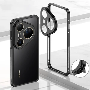Huawei Pura 80 Ultra Tampon Kılıf Metal Çerçeve Isı Dağıtıcı Kapak ve Lens Koruyucu (Yurt Dışından)